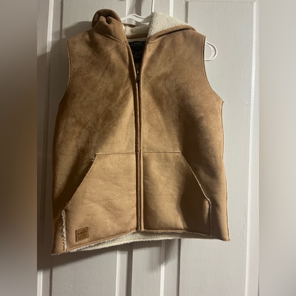 Lauren Ralph Lauren Jackets & Blazers - Ralph Lauren Microfiber faux suede vest